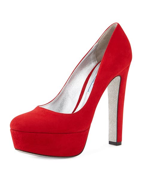 prada ruby heels|prada high heels.